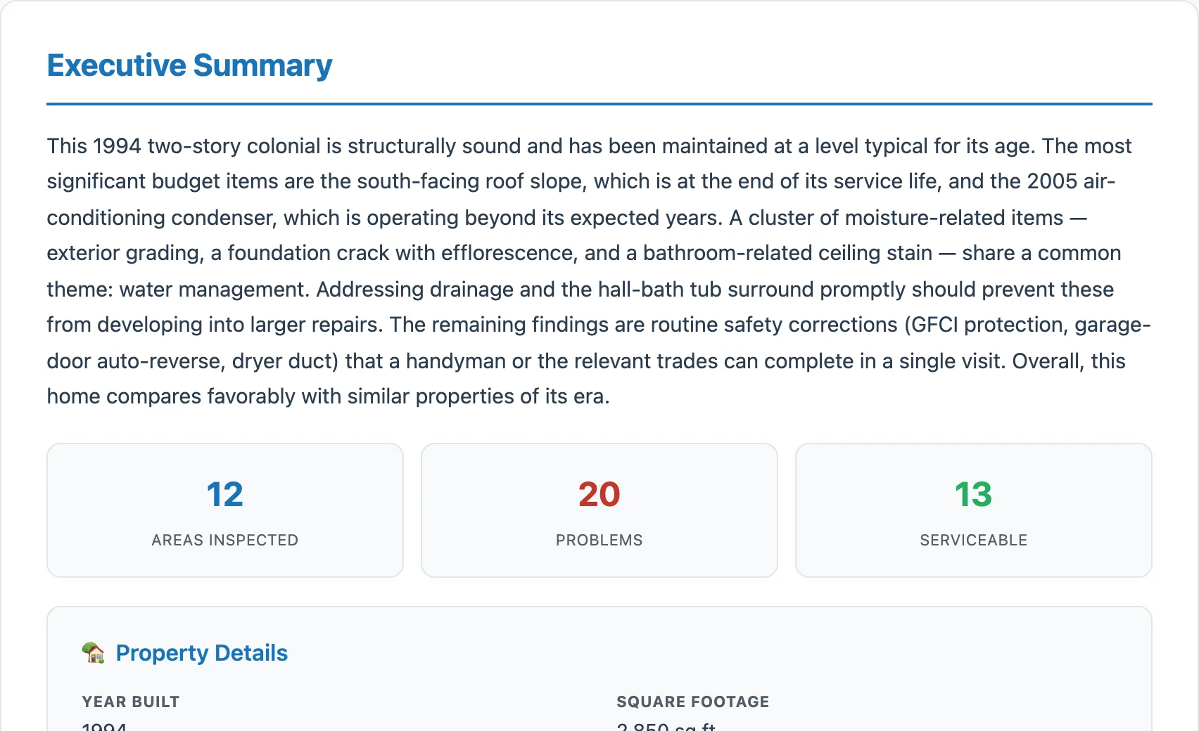 Plain-English executive summary